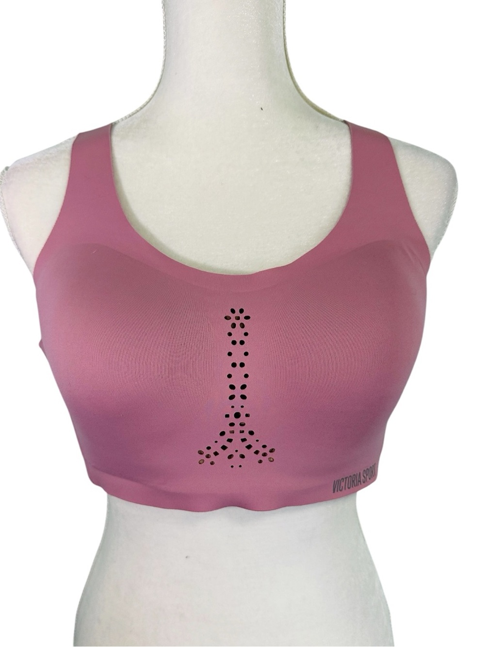 Victoria's Secret Dusty Rose Seamless Laser-Cut Sports Bra size 36D